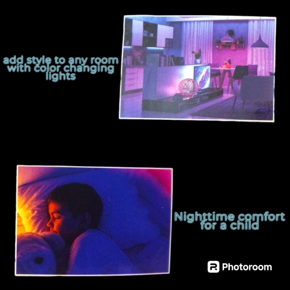 Color Changing LED Lights - 2 Pack with Remote Control, BELL+HOWELL - Picture 6 of 8